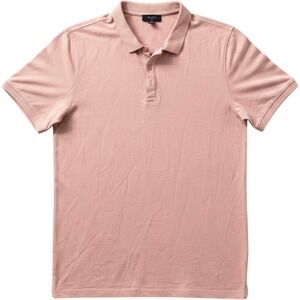 New‎ Look Polo Shirt Mens Medium Pink